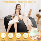 Pouf poire, canapé paresseux confortable pour adultes et enfants avec rembourrage