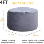 Pouf poire, canapé paresseux confortable pour adultes et enfants avec rembourrage