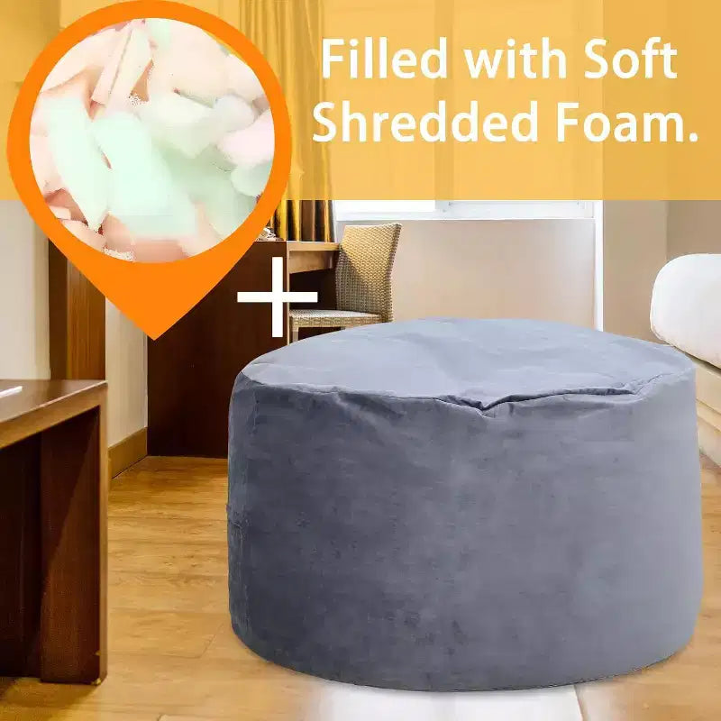 Pouf poire, canapé paresseux confortable pour adultes et enfants avec rembourrage
