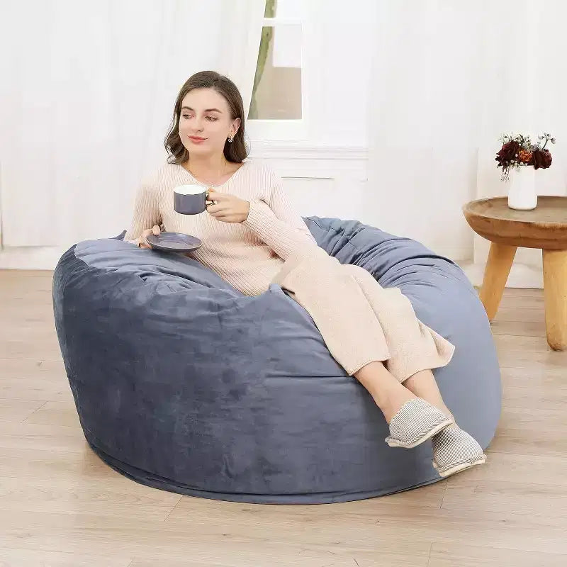 Pouf poire, canapé paresseux confortable pour adultes et enfants avec rembourrage