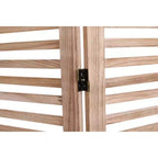 Paravent 4 Panneaux en Bois Massif Naturel 55,2x65