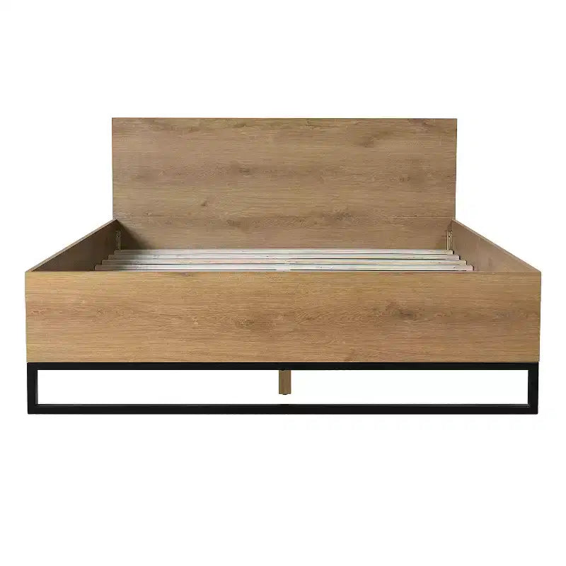 Cadre de lit en pin taille Queen pour chambre 82,2 X 62,2