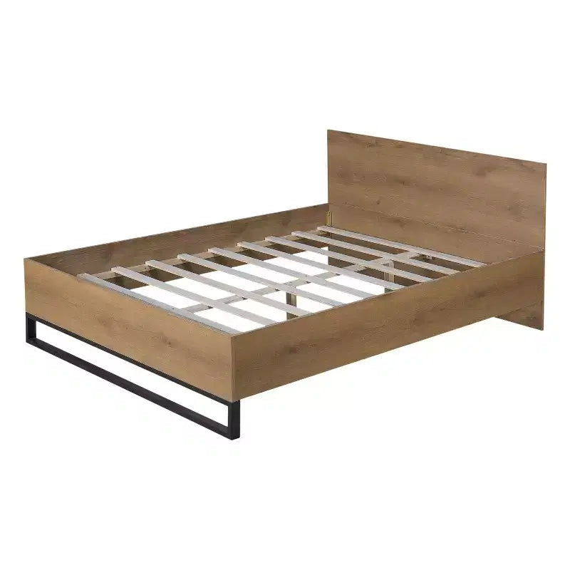 Cadre de lit en pin taille Queen pour chambre 82,2 X 62,2