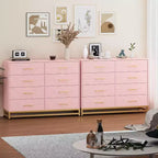 Commode moderne pour chambre à coucher avec 8 tiroirs, commode de meuble TV pour salon, couloir, entrée