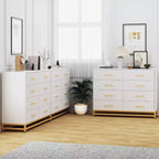 Commode moderne pour chambre à coucher avec 8 tiroirs, commode de meuble TV pour salon, couloir, entrée