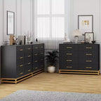 Commode moderne pour chambre à coucher avec 8 tiroirs, commode de meuble TV pour salon, couloir, entrée