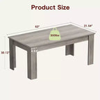 Table à manger pour 4-6 personnes, table de salle à manger et de cuisine rectangulaire de 160 cm en bois de style ferme pour 4 personnes pour appartement, maison