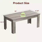 Table à manger pour 4-6 personnes, table de salle à manger et de cuisine rectangulaire de 160 cm en bois de style ferme pour 4 personnes pour appartement, maison