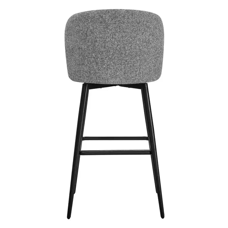 Tabouret de bar pivotant de 30 po de hauteur avec pieds en métal