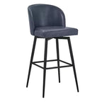 Tabouret de bar pivotant de 30 po de hauteur avec pieds en métal