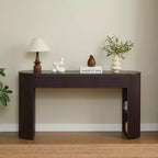Christopher Knight Home Sorin Retro Curved Console Table with 3 Drawers