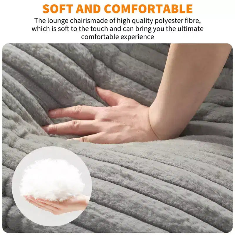 Fauteuil d'appoint pour salon, fauteuil moderne à structure métallique, chaises rembourrées avec coussin en mousse déchiquetée