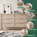 Commode en rotin