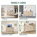 Commode en rotin