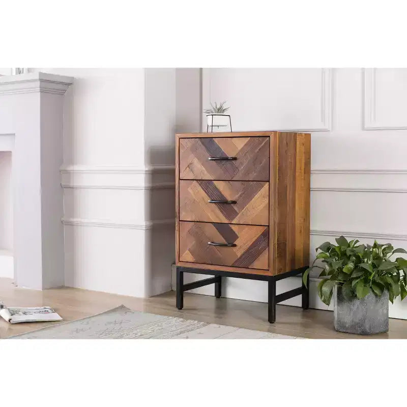 Table de chevet Benton naturelle