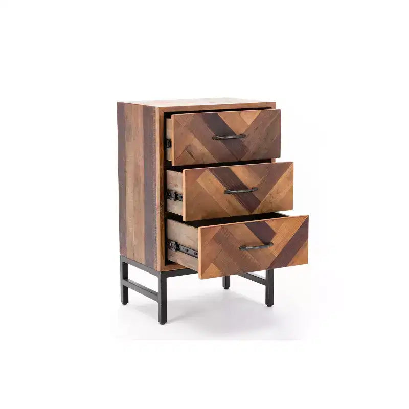 Table de chevet Benton naturelle