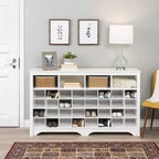 Console à chaussures pour entrée 60 casiers