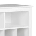 Console à chaussures pour entrée 60 casiers