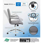 Chaise de bureau en vinyle