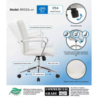 Chaise de bureau en vinyle