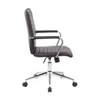 Chaise de bureau en vinyle