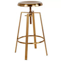 Emma and Oliver Industrial Style Barstool with Swivel Lift Seat