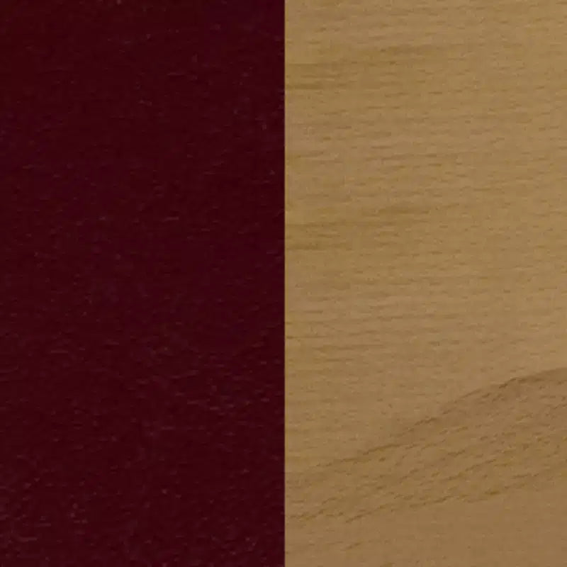 Chaise de restaurant en bois à dossier à lattes verticales